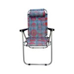 Πτυσσόμενη καρέκλα camping - 1680NZ - 241804 - Blue/Red