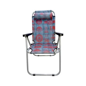 Πτυσσόμενη καρέκλα camping - 1680NZ - 241804 - Blue/Red