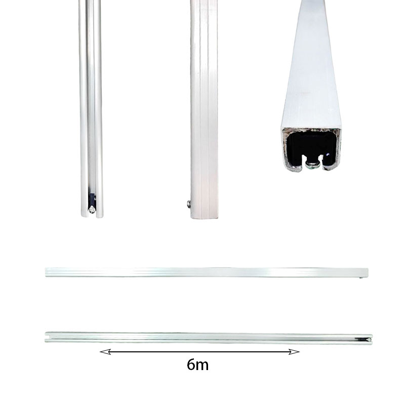 Ράγα Μηχανισμός Συρόμενης Πόρτας 6m - Rail Sliding Door Mechanism - Image 5