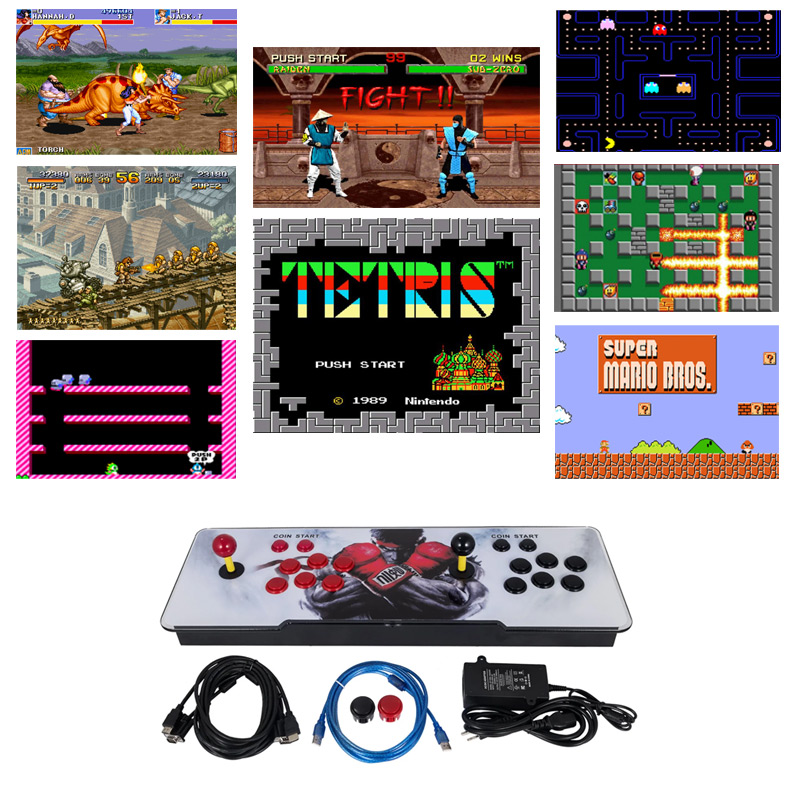 Ρετρό Κονσόλα Pandora Plus με Joysticks και 25000+ Παλιά Παιχνίδια - Image 3