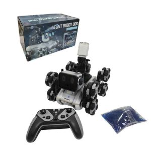 <p data-start="150" data-end="529">Διαδραστικό ρομπότ σκύλος με τηλεχειριστήριο και λειτουργία εκτόξευσης νερομπαλών – ο απόλυτος συνδυασμός παιχνιδιού