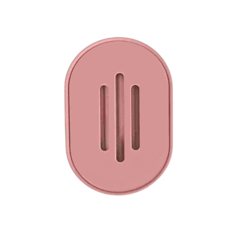 Σαπουνοθήκες μπάνιου πλαστικές σε σετ 5Χ - Pink - 21754