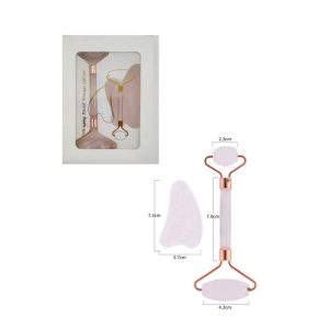 Το Σετ Ρολό και Πέτρα για Μασάζ Προσώπου και Σώματος αποτελεί την ιδανική λύση για ανάπλαση