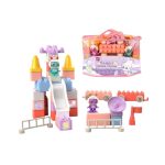 Σετ κατασκευών DIY με τουβλάκια - Rabbit Space Travel - 38pcs - JX6802 - 215465