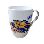 Σετ κεραμική κούπα Souvenir - 12pcs - Chalkidiki - 221202