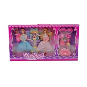 Σετ κούκλες με αξεσουάρ ομορφιάς - 860E - 215394