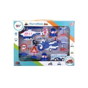 Σετ οχήματα πόλης με αξεσουάρ - ZC361F - 215248