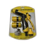 Σετ πιστόλι και ταχυσύνδεσμοι για λάστιχο ποτίσματος - 5pcs - 291423