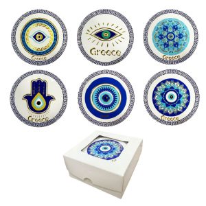 Σετ σουβέρ Greece 6τμχ - Coaster set 6pcs