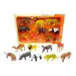 Σετ φιγούρες ζώων της ζούγκλας - 760-PVC - 215397