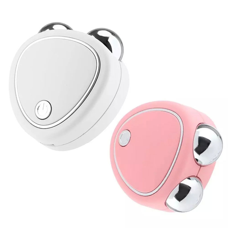 Συσκευή Μασάζ Προσώπου Φορητή με Μικρορεύματα S-022 - Facial Massager Microcurrent Face Lift Machine Roller 002511 - Image 6