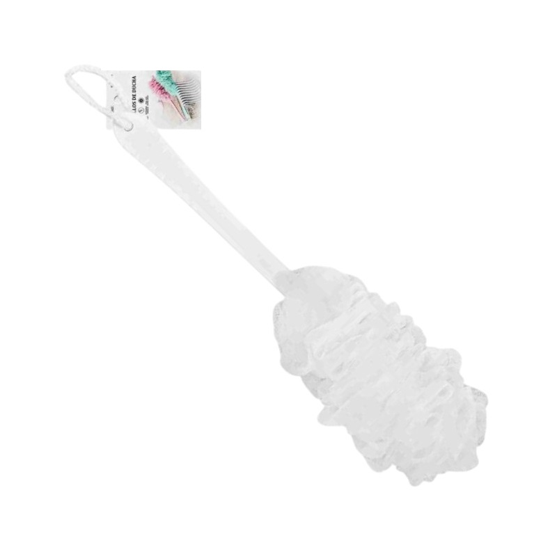 Σφουγγάρια μπάνιου δίχτυ σε σετ 6Χ - White - 26183