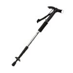 Τηλεσκοπικό μπαστούνι ορειβασίας με φακό - Μπατόν - 138339 - Silver