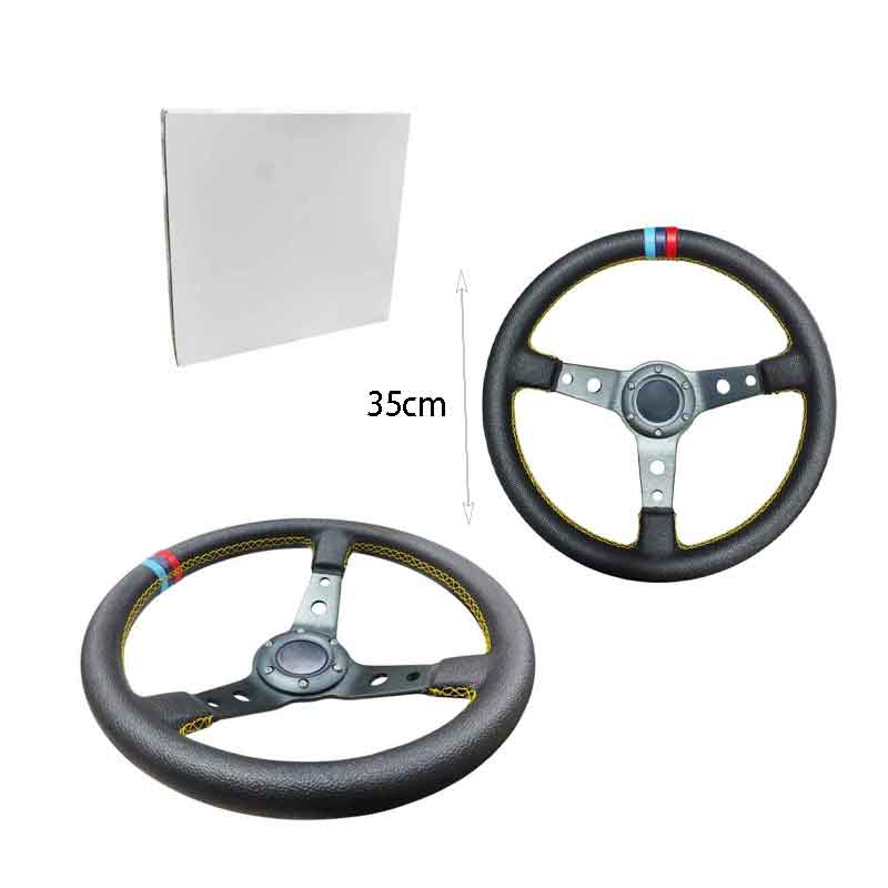 Τιμόνι Αυτοκινήτου Racing με Διάμετρο 35cm – Racing Car Steering Wheel 35cm 0146418 - Image 4