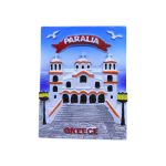 Τουριστικό μαγνητάκι Souvenir - Σετ 12pcs - Paralia - 678416