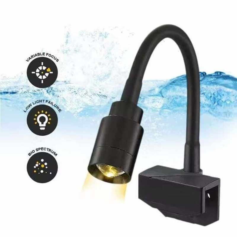 ενισχύοντας την ανάπτυξη και την ομορφιά του ενυδρείου. Διαθέτει τεχνολογία χαμηλής κατανάλωσης με λάμπα Cree LED