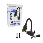 Το φωτιστικό ενυδρείου LED με ρυθμιζόμενο εστιασμό και ευλύγιστο βραχίονα προσφέρει ιδανικό φωτισμό για τα ψάρια και τα φυτά σας