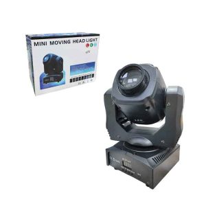 Φωτορυθμικό με περιστρεφόμενη κεφαλή 30W- Mini moving projector 30W