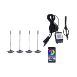 Φώτα ημέρας αυτοκινήτου LED RGBW - R-D20101-P4 - 110026C