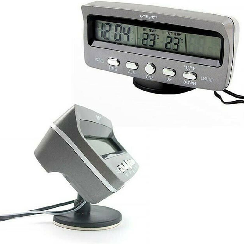 ενώ διαθέτει και ψηφιακό βολτόμετρο για τη μπαταρία του αυτοκινήτου!