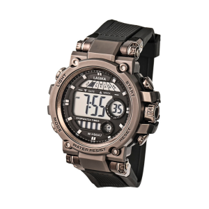 Ψηφιακό ρολόι χειρός - LS9047 - Lasika - 817322 - Black/Bronze