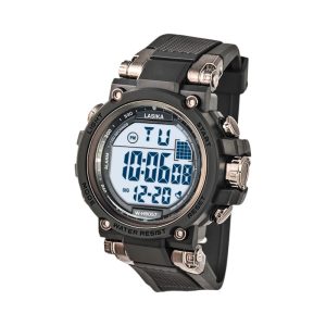 Ψηφιακό ρολόι χειρός - LS9057 - Lasika - 817353 - Black/Bronze