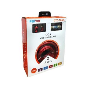 PerVoi Σετ Εγκατάστασης Ενισχυτή Ήχου Αυτοκινήτου CTC-76AG - CCA Amplier Installation Kit 2 AWG 014379