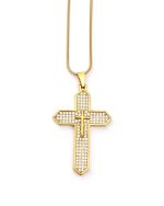 ARDIKA Αλυσίδα λαιμού με σταυρό WW-K460 - Χρυσό Κολιέ > Αξεσουάρ | FALL- WINTER 2026