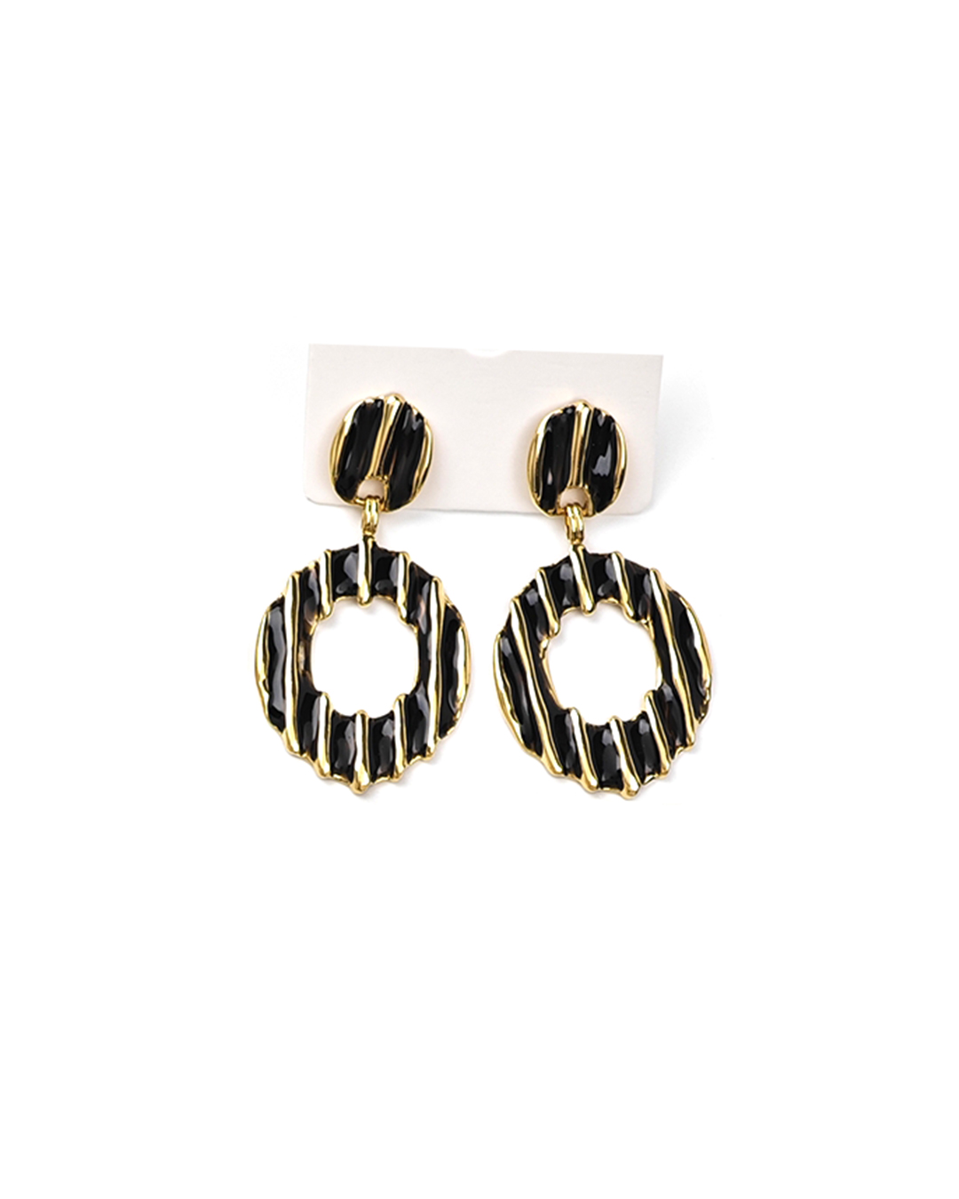ARDIKA Κρεμαστό σκουλαρίκι OO-S431 - Μαύρο Σκουλαρίκια > Κρεμαστά Σκουλαρίκια > Αξεσουάρ | FALL- WINTER 2026
