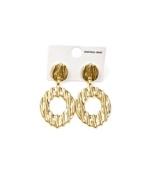 ARDIKA Κρεμαστό σκουλαρίκι OO-S431 - Χρυσό Σκουλαρίκια > Κρεμαστά Σκουλαρίκια > Αξεσουάρ | FALL- WINTER 2026