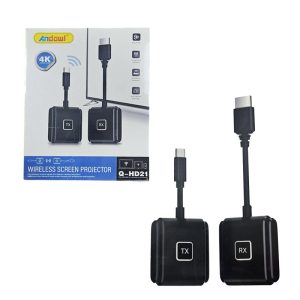 Ο ασύρματος προβολέας οθόνης Andowl Q-HD21 σάς επιτρέπει να προβάλετε περιεχόμενο από το κινητό