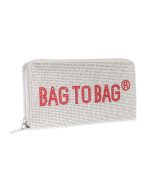 BAG TO BAG Πορτοφόλι- MD2502 - Ασημί ΠΟΡΤΟΦΟΛΙΑ > Πορτοφόλια – Γυναικεία > Πορτοφόλια | FALL- WINTER 2026