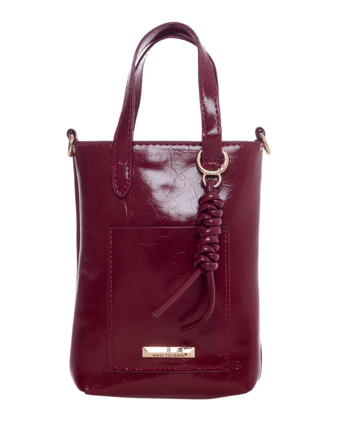 BAG TO BAG Τσάντα χειρός TZX-51110 - Κόκκινο ΓΥΝΑΙΚΕΙΕΣ ΤΣΑΝΤΕΣ > FALL- WINTER 2026 > Τσάντες Χειρός - Γυναικείες Τσάντες