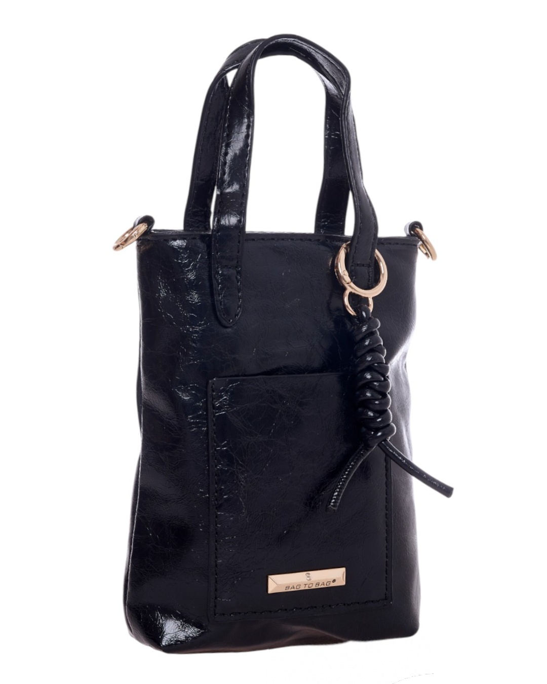 Τσάντα χειρός TZX-51110 - Μαύρο BAG TO BAG - Image 2