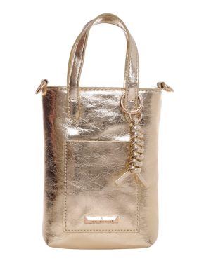 BAG TO BAG Τσάντα χειρός TZX-51110 - Χρυσό ΓΥΝΑΙΚΕΙΕΣ ΤΣΑΝΤΕΣ > FALL- WINTER 2026 > Τσάντες Χειρός - Γυναικείες Τσάντες