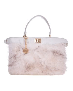 BAG TO BAG Τσάντα  χειρός  WUS-18208 - Ασπρο ΓΥΝΑΙΚΕΙΕΣ ΤΣΑΝΤΕΣ > FALL- WINTER 2026 > Τσάντες Χειρός - Γυναικείες Τσάντες