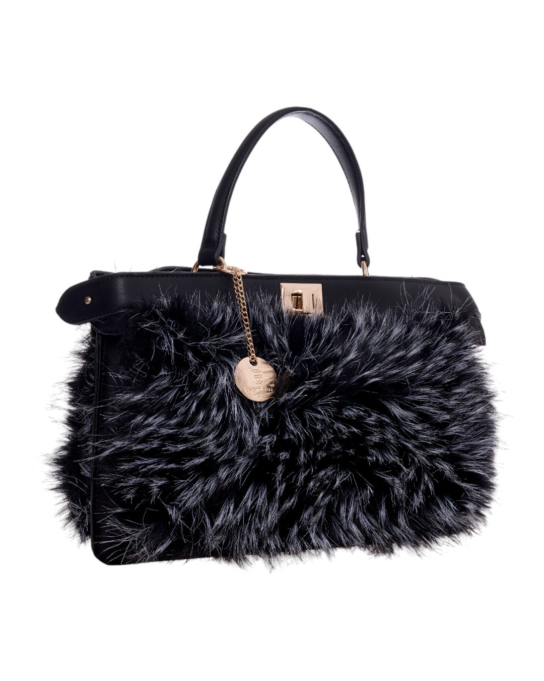 Τσάντα χειρός WUS-18208 - Μαύρο BAG TO BAG - Image 2