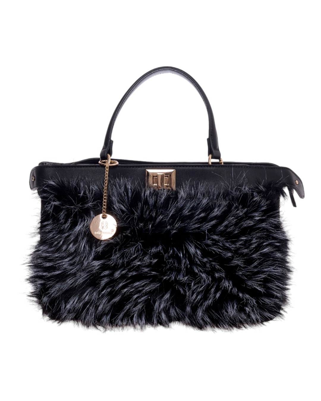 BAG TO BAG Τσάντα χειρός WUS-18208 - Μαύρο ΓΥΝΑΙΚΕΙΕΣ ΤΣΑΝΤΕΣ > FALL- WINTER 2026 > Τσάντες Χειρός - Γυναικείες Τσάντες