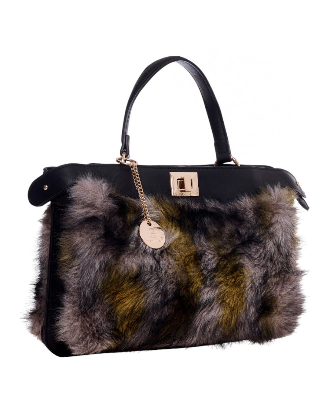 Τσάντα χειρός WUS-18208 - Σκούρο Μαύρο BAG TO BAG - Image 2