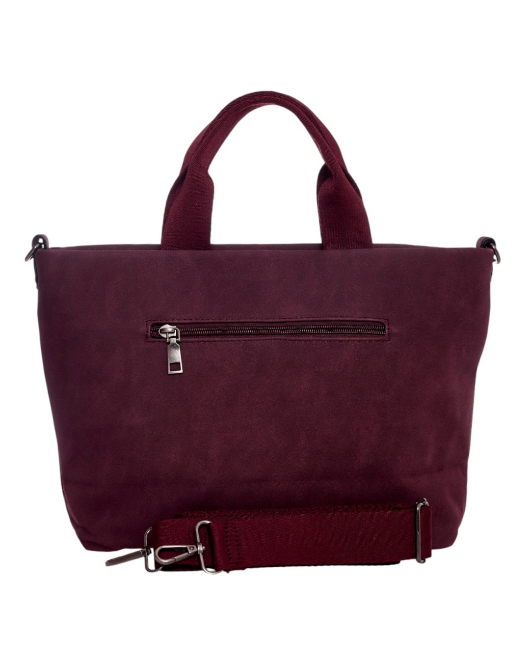 Τσάντα χειρός ΗΥ2168 - Μπορντό BAG TO BAG - Image 3