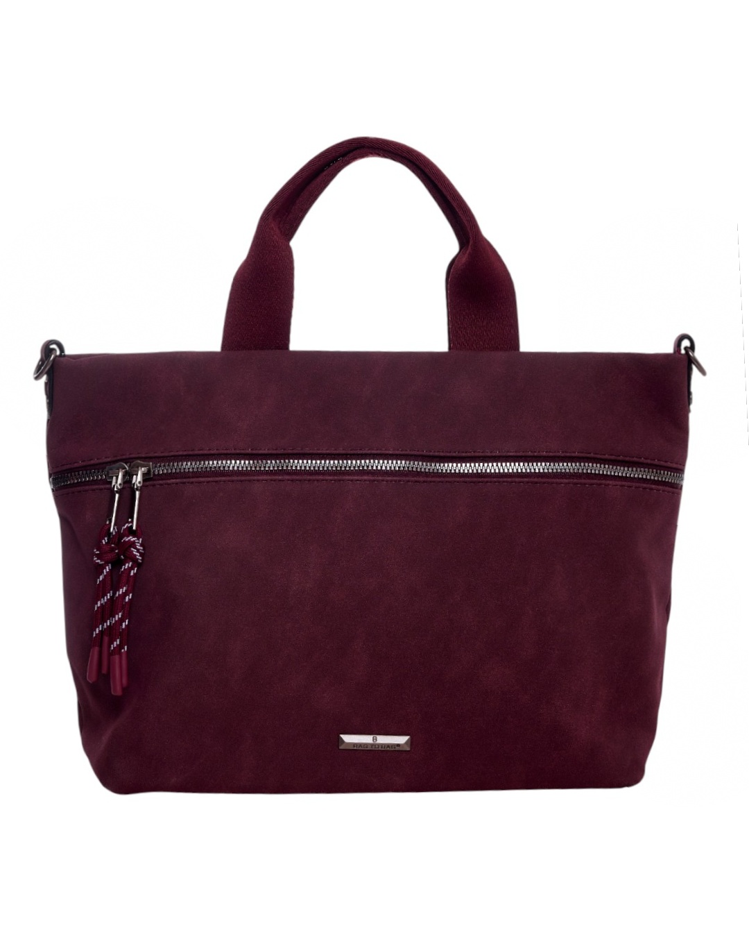 BAG TO BAG Τσάντα χειρός ΗΥ2168 - Μπορντό ΓΥΝΑΙΚΕΙΕΣ ΤΣΑΝΤΕΣ > FALL- WINTER 2026 > Τσάντες Χειρός - Γυναικείες Τσάντες