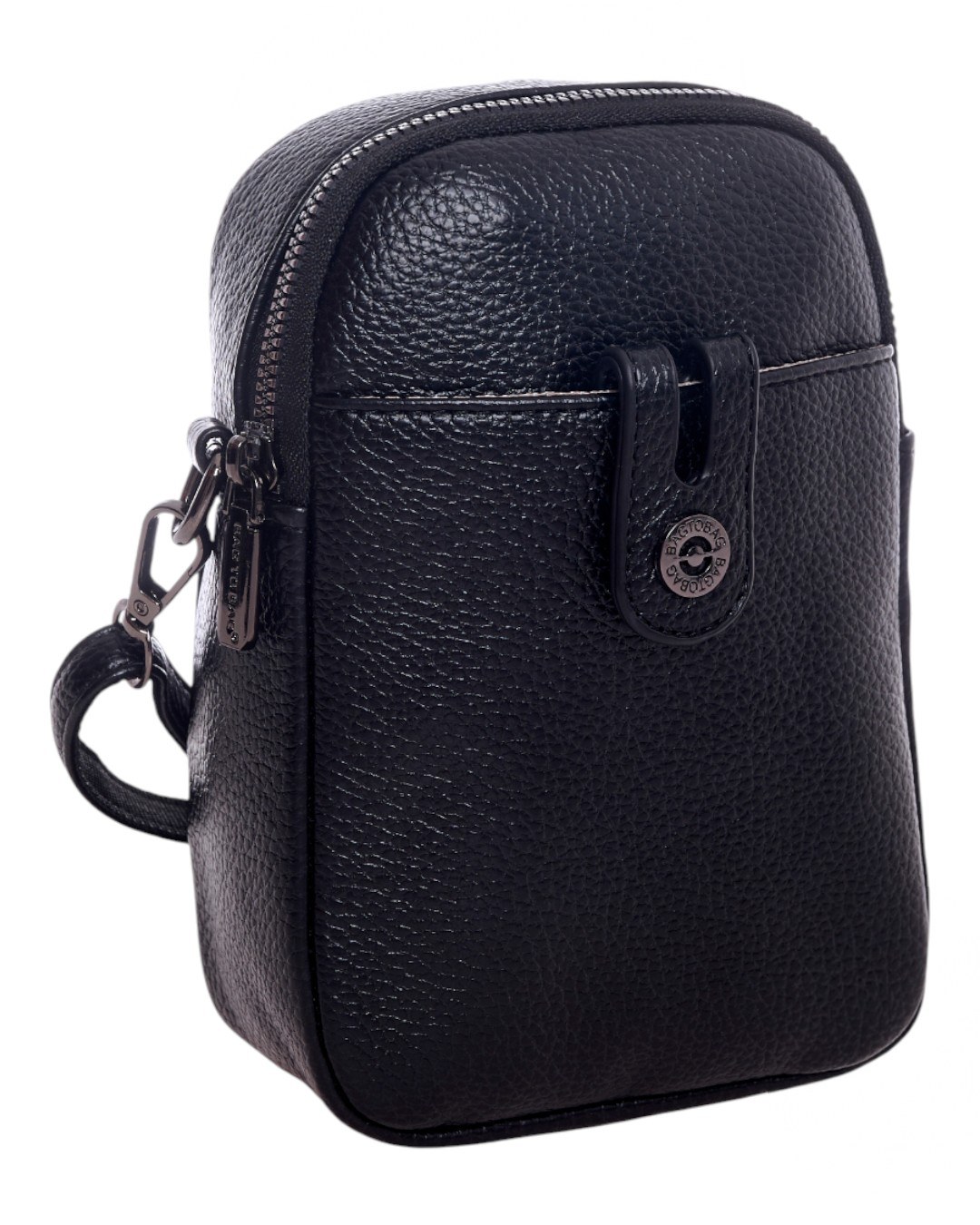 Τσάντα χιαστή YC03056 - Μαύρο BAG TO BAG - Image 2