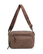 BAG TO BAG Τσάντα χιαστί BTB0001 - Taupe ΓΥΝΑΙΚΕΙΕΣ ΤΣΑΝΤΕΣ > FALL- WINTER 2026 > Τσάντες Χιαστί - Γυναικείες Τσάντες