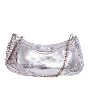 BAG TO BAG Τσάντα ώμου TZX-51107 - Ασημί ΓΥΝΑΙΚΕΙΕΣ ΤΣΑΝΤΕΣ > FALL- WINTER 2026 > Τσάντες Ωμου - Γυναικείες Τσάντες