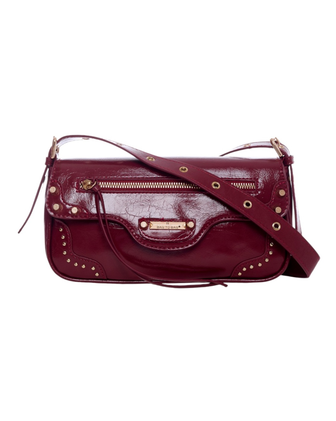 BAG TO BAG Τσάντα ώμου TZX-51108 - Κόκκινο ΓΥΝΑΙΚΕΙΕΣ ΤΣΑΝΤΕΣ > FALL- WINTER 2026 > Τσάντες Ωμου - Γυναικείες Τσάντες