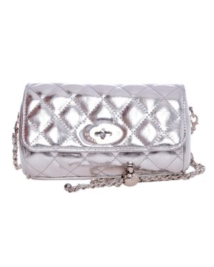 BAG TO BAG Τσάντα ώμου TZX-51111 - Ασημί ΓΥΝΑΙΚΕΙΕΣ ΤΣΑΝΤΕΣ > FALL- WINTER 2026 > Τσάντες Ωμου - Γυναικείες Τσάντες