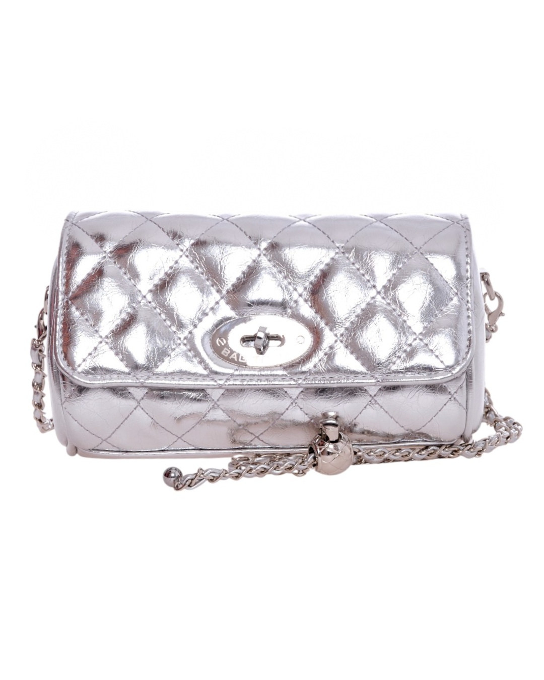 BAG TO BAG Τσάντα ώμου TZX-51111 - Ασημί ΓΥΝΑΙΚΕΙΕΣ ΤΣΑΝΤΕΣ > FALL- WINTER 2026 > Τσάντες Ωμου - Γυναικείες Τσάντες