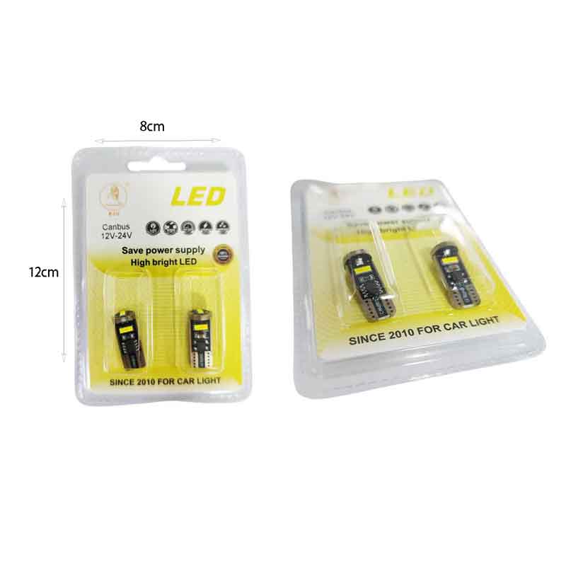 EJC Λάμπες LED Αυτοκινήτου T10-2055-3 Canbus 12-14V – Car LED Bulbs 0232013 - Image 4
