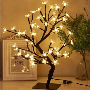Χριστουγεννιάτικο Φωτιζόμενο Δέντρο Διακοσμητικό με LED Θερμό Χρώμα – Christmas decorative tree warm light