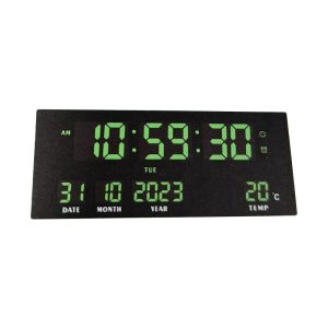 Ηλεκτρονικό ψηφιακό ρολόι LED - JH-3615 - 676173 - Green